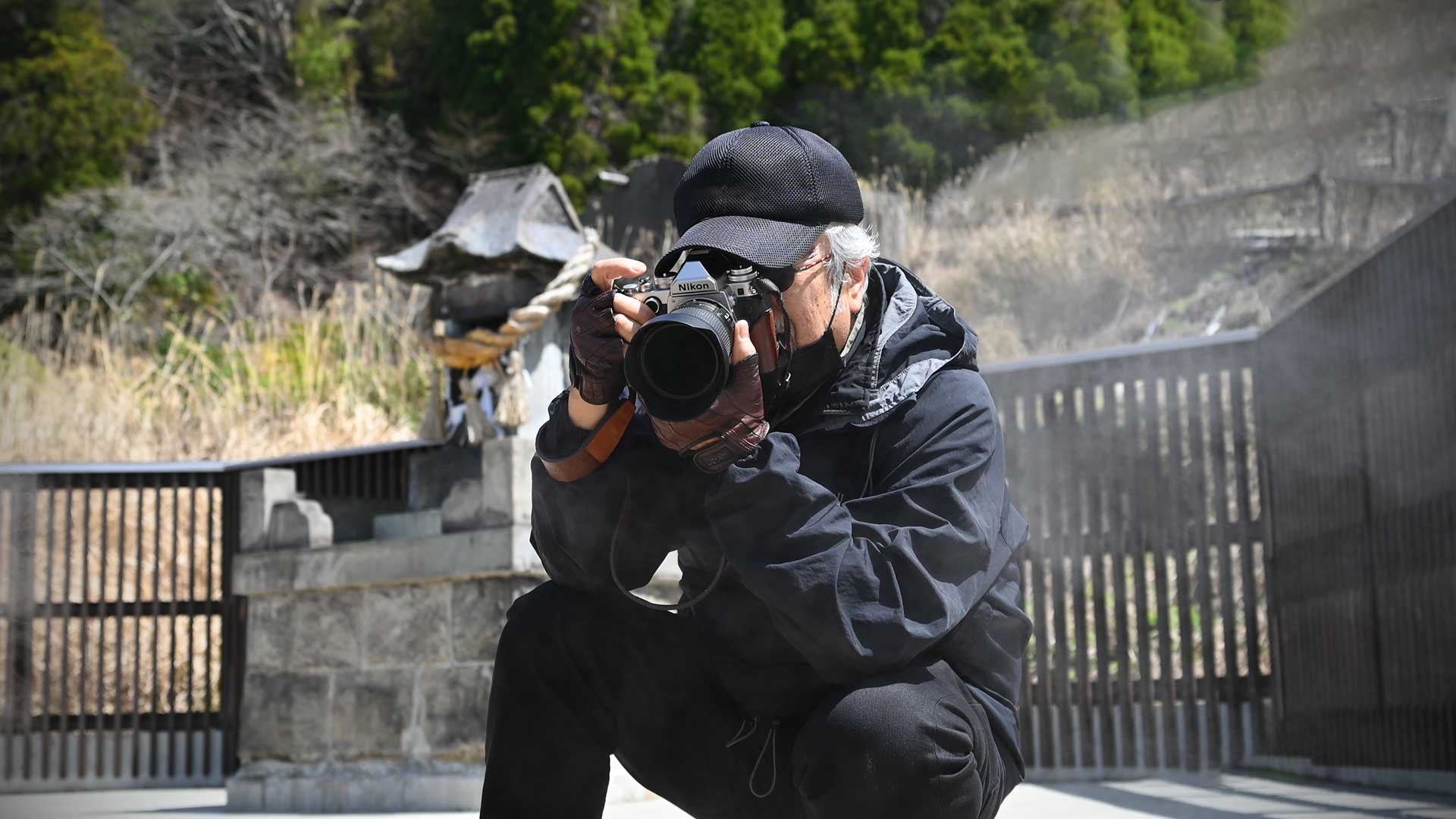 一眼カメラで撮影取材：熊本　蒸気の里山